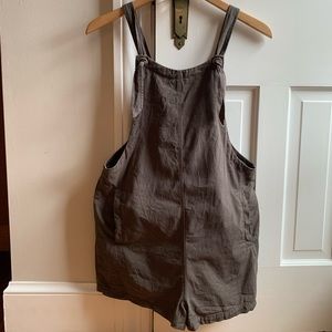 Pinkblush maternity short overalls, size s